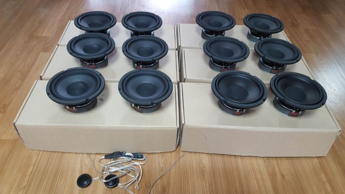 6.5FX 미드 + 아이마 고급형 2웨이 패시브 벌크타입 + 세라믹돔트위터 2웨이세트