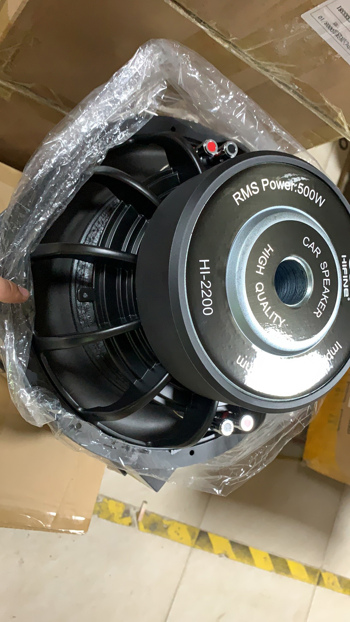 12인치 더블 전용 3큐빅 더블각포트 우퍼박스(고급 블랙레자 마감)