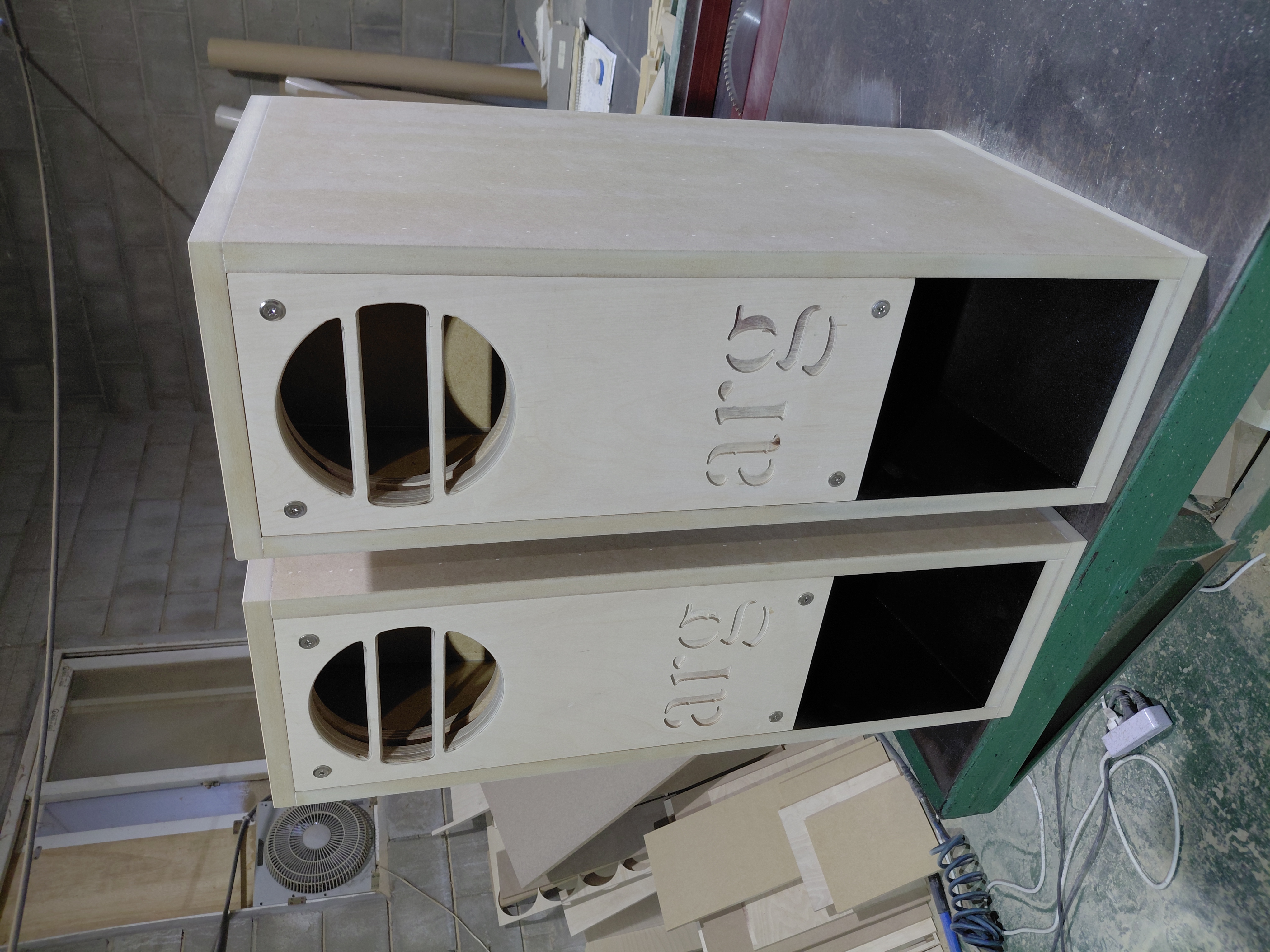 홈용 6.5인치 백로드 인클로져