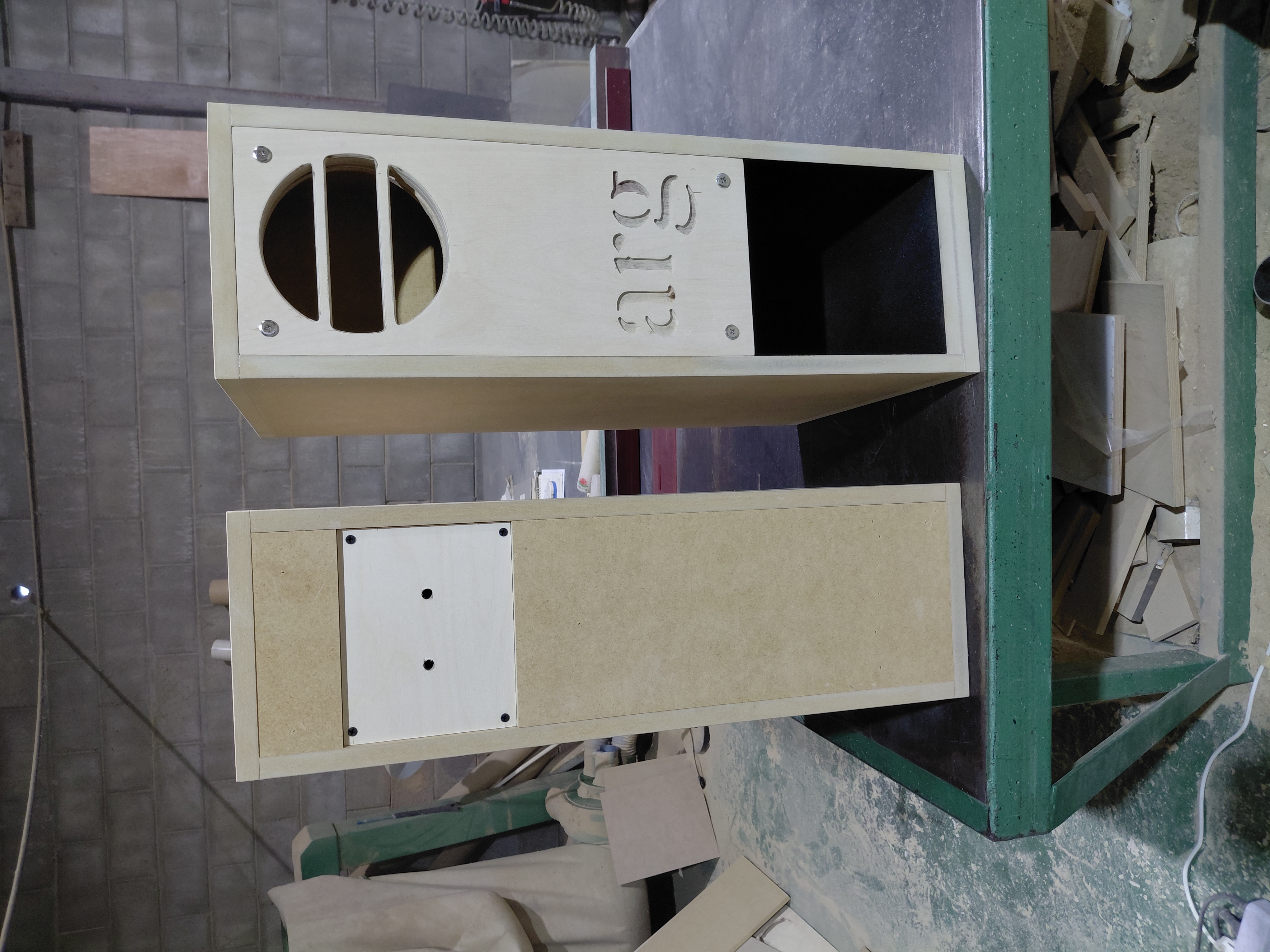 홈용 6.5인치 백로드 인클로져