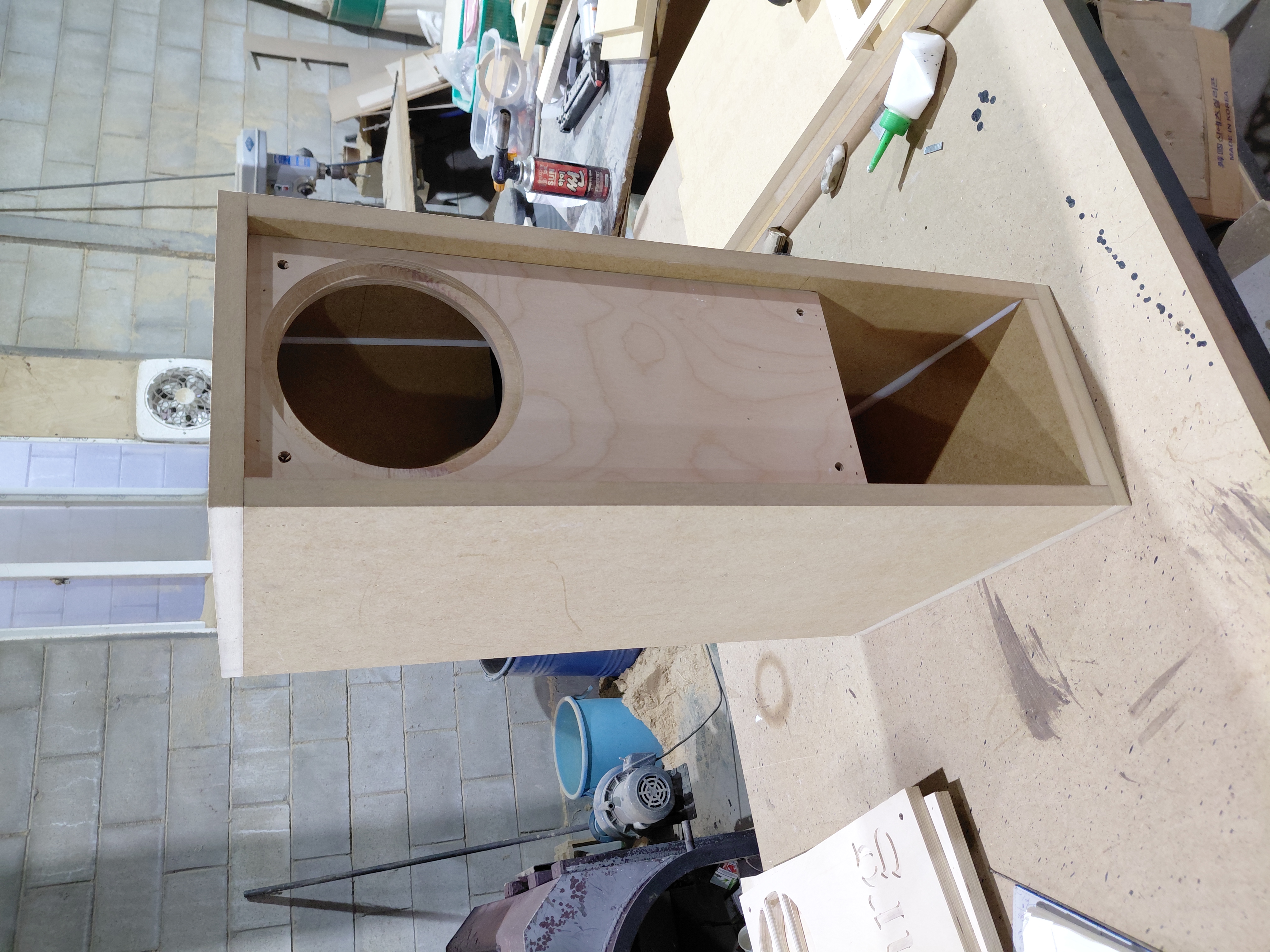 홈용 6.5인치 백로드 인클로져