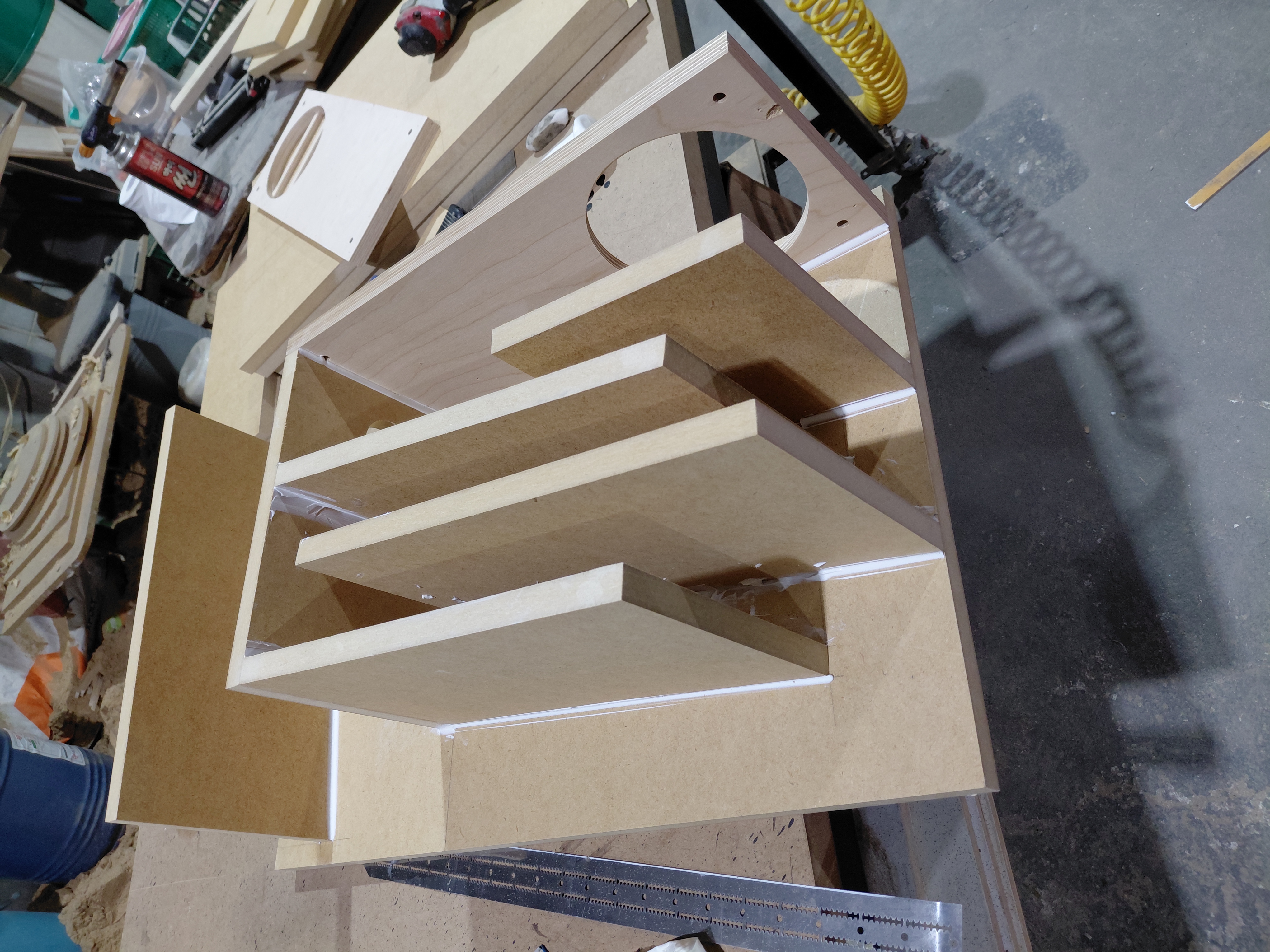 홈용 6.5인치 백로드 인클로져