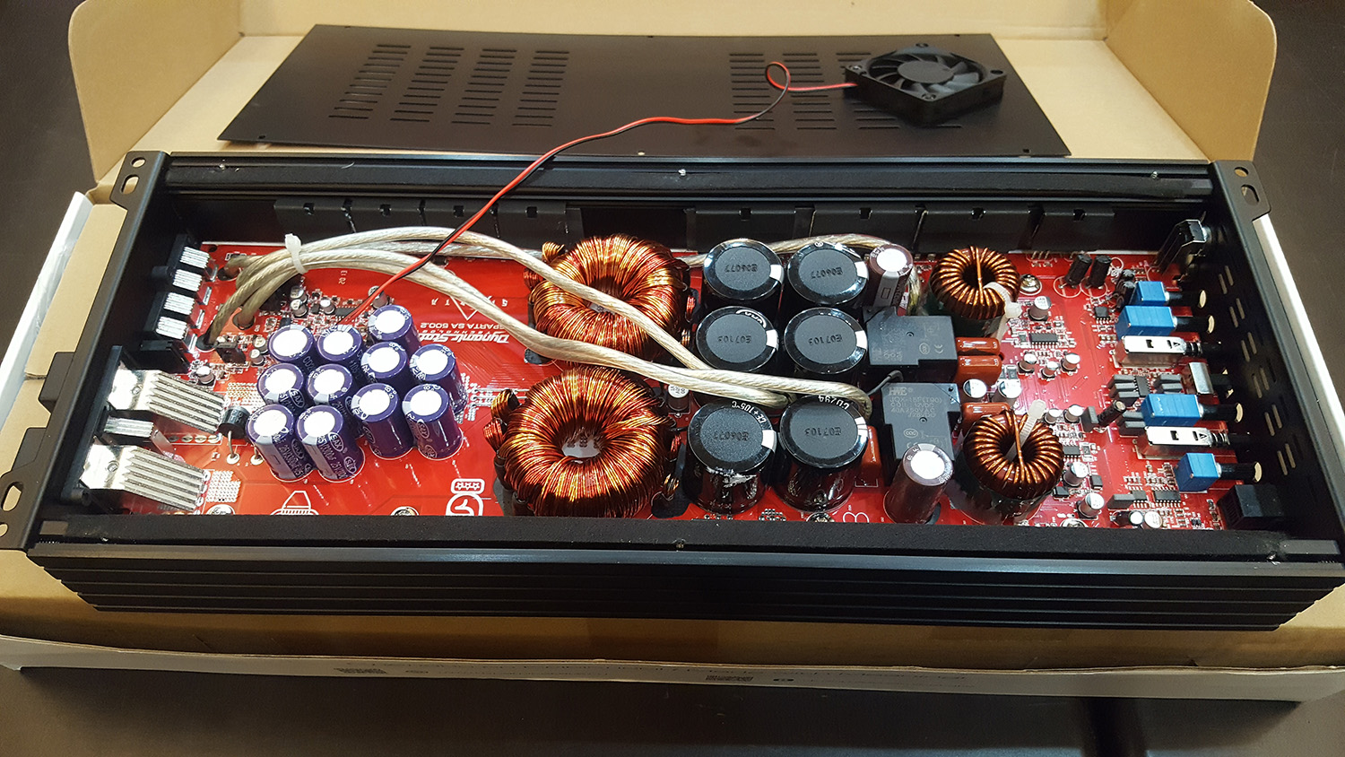 공장 리퍼브중고 다이나믹 500.2  2CH 앰프