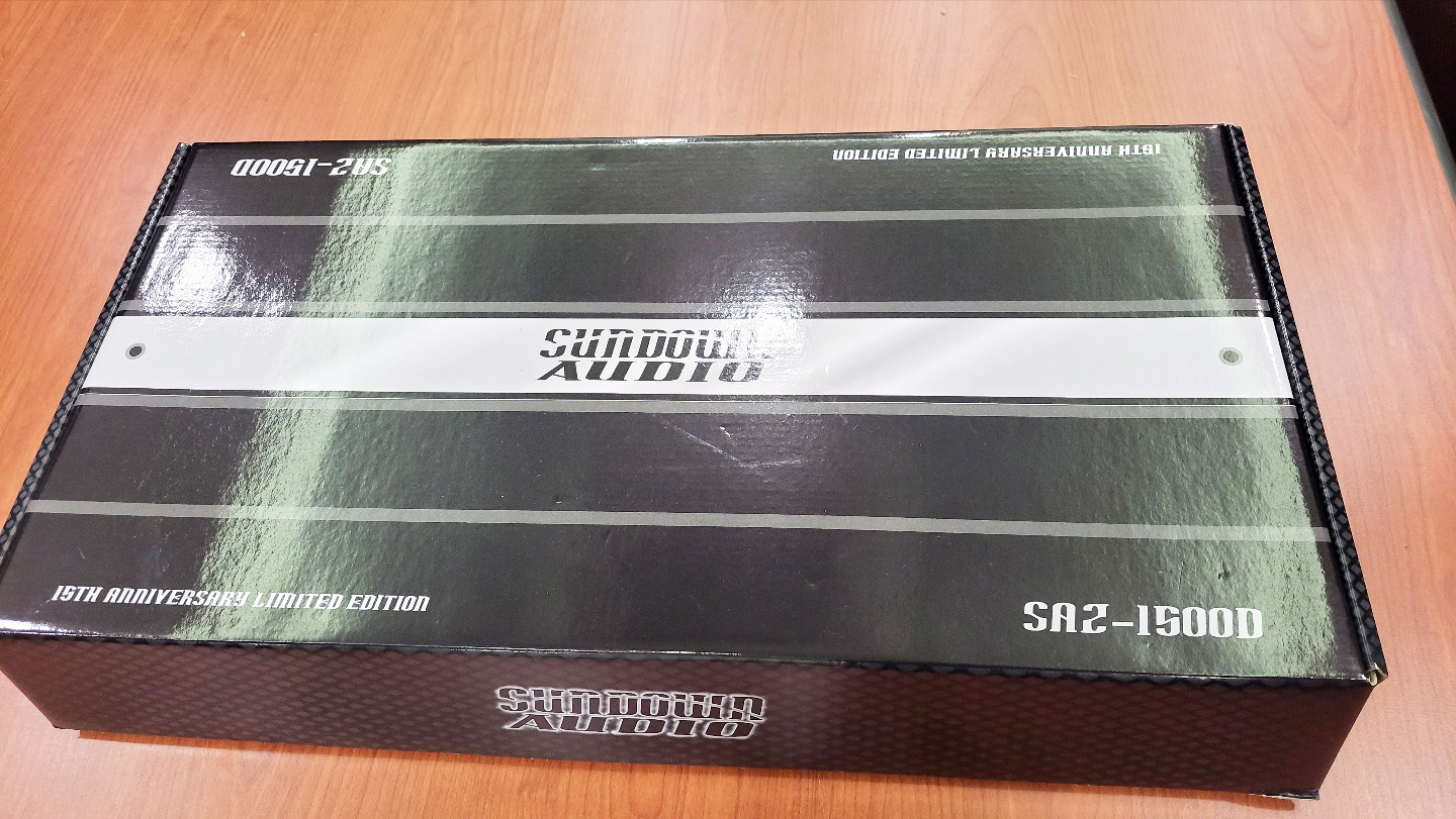 썬다운오디오 15주년 한정판  SAZ 1500D 우퍼전용 앰프