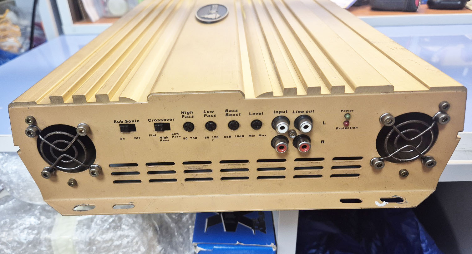 공장리퍼브 중고 24V 대출력 앰프 (400와트 2채널)