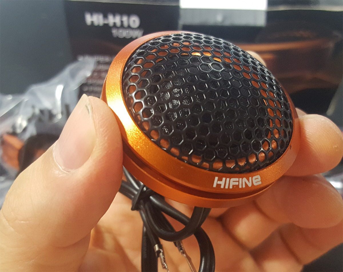 HIFINE H10 실크돔트위터(순정대체용)