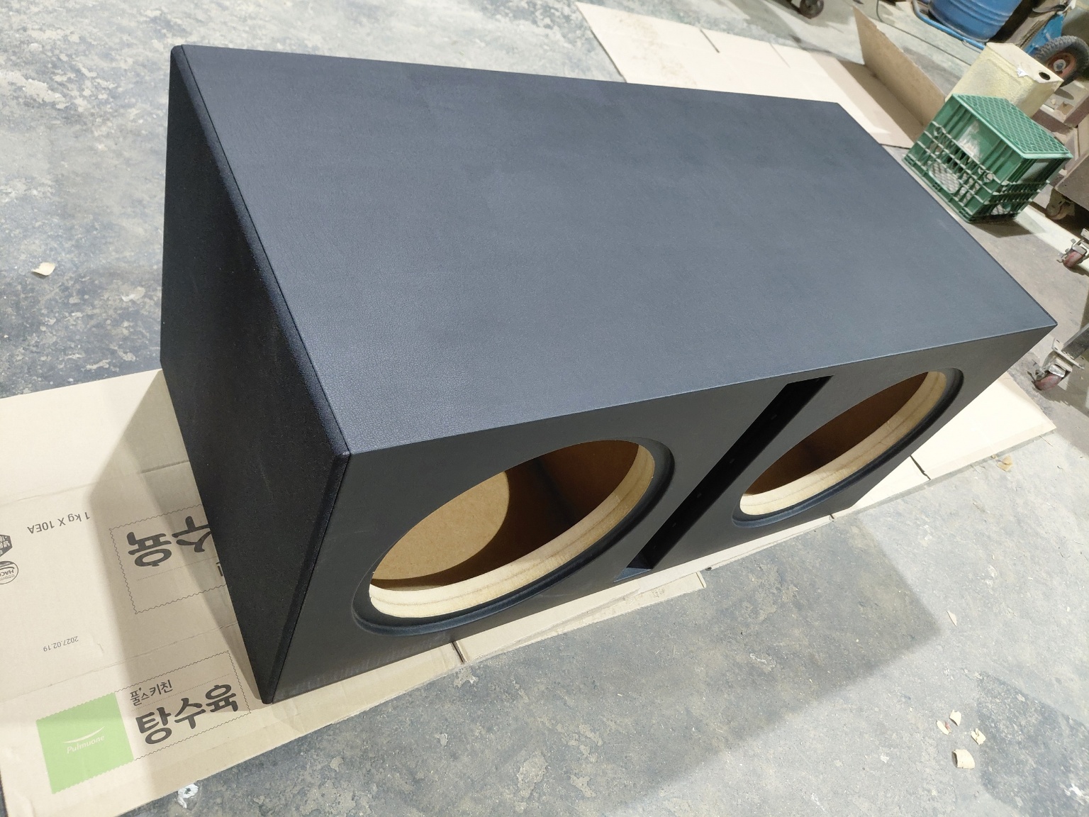 15인치 더블 8.5큐빅 우퍼박스