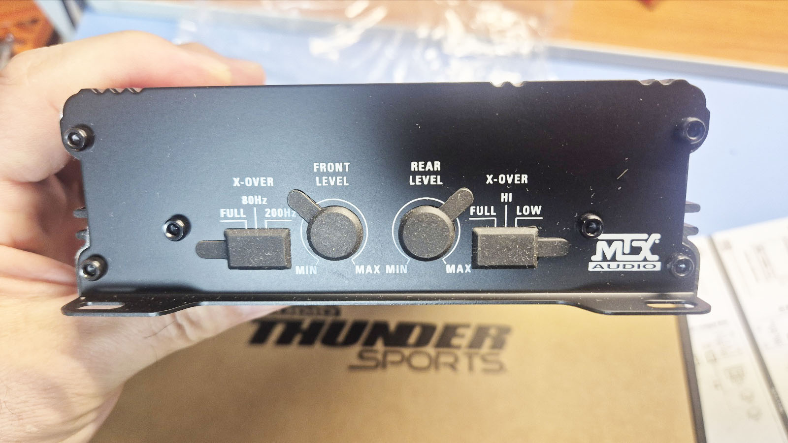 MTX MUD100.4 오토바이 미니앰프