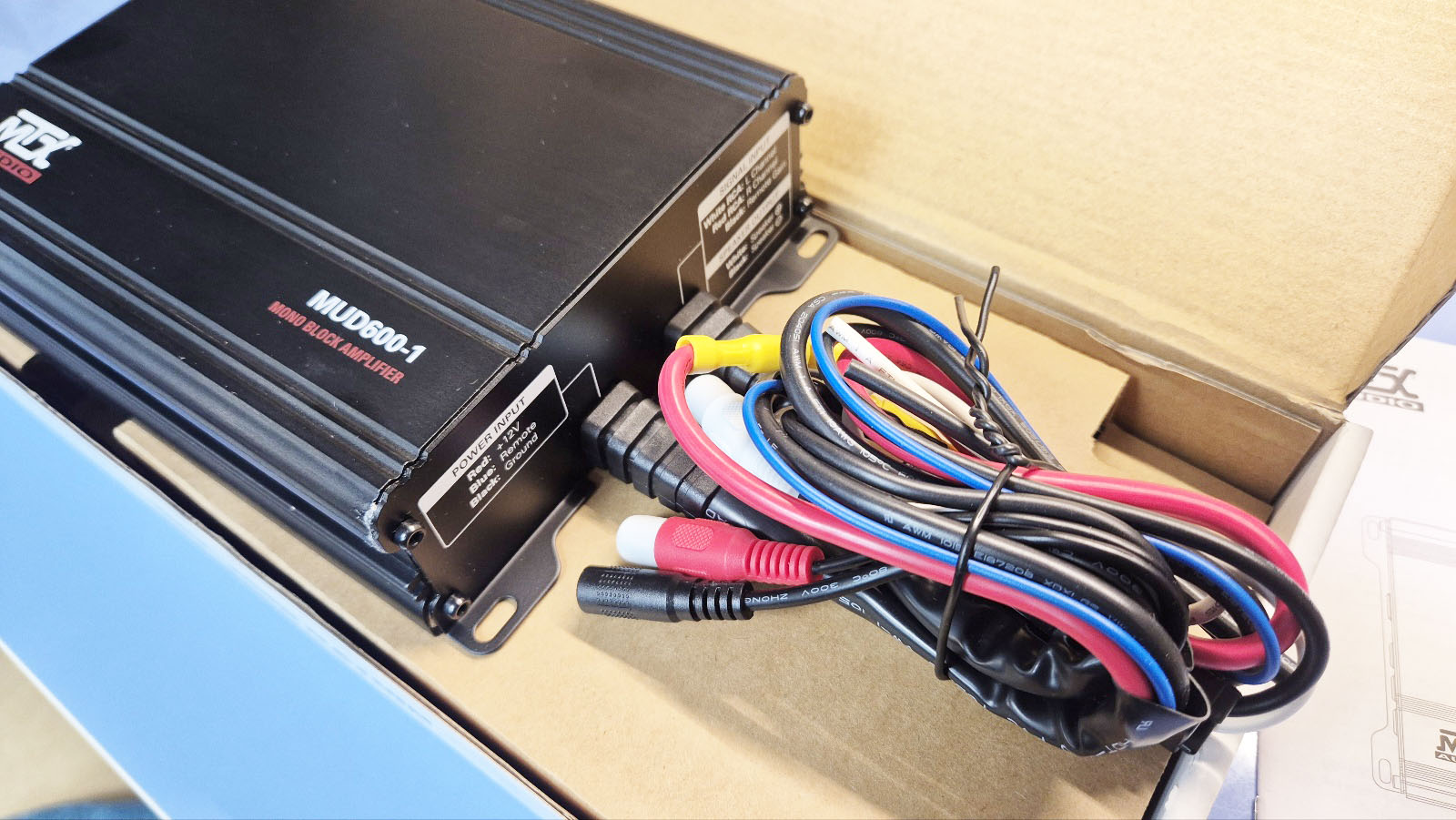 MTX 600D 컴팩트 사이즈 우퍼전용 앰프